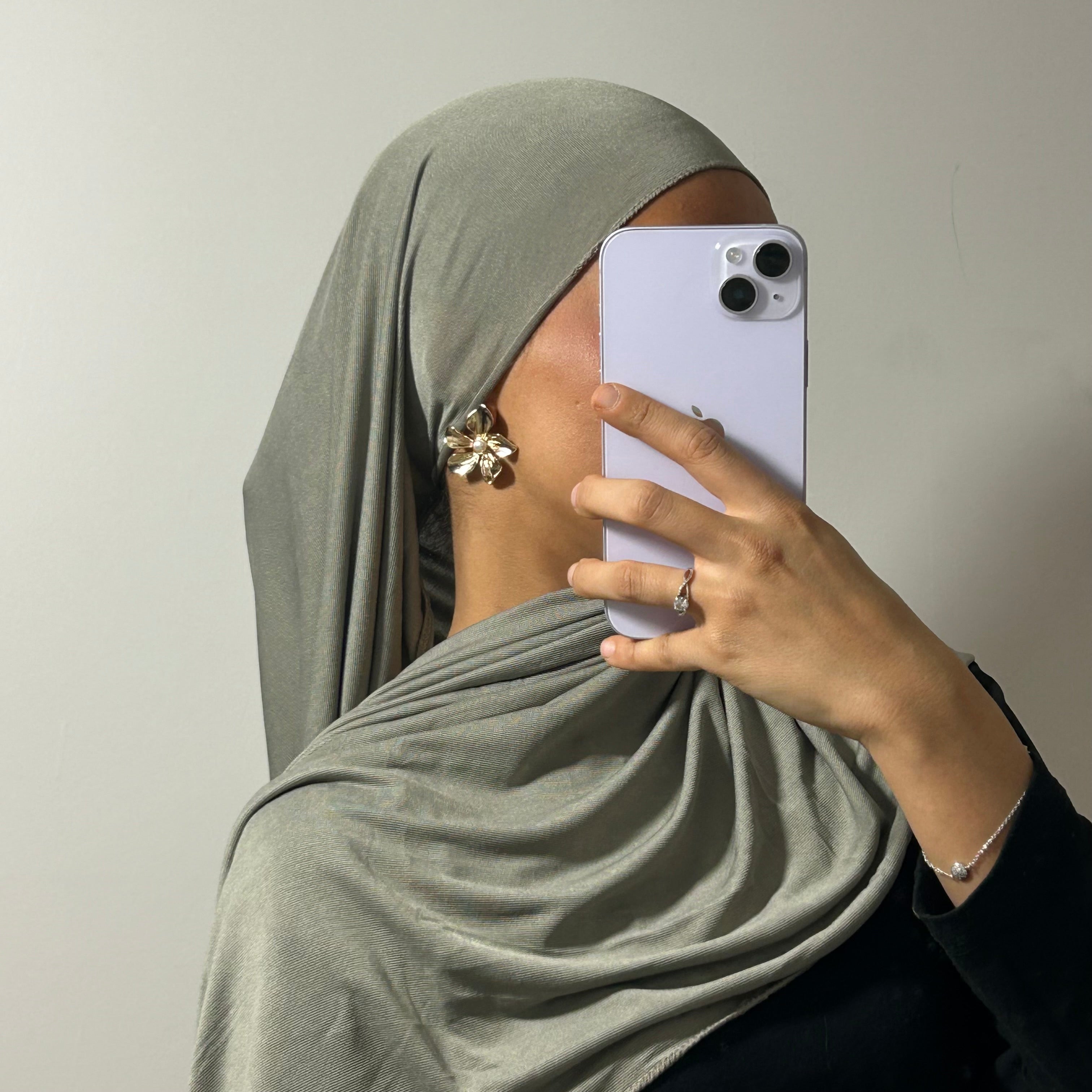Hijab en Jersey Premium