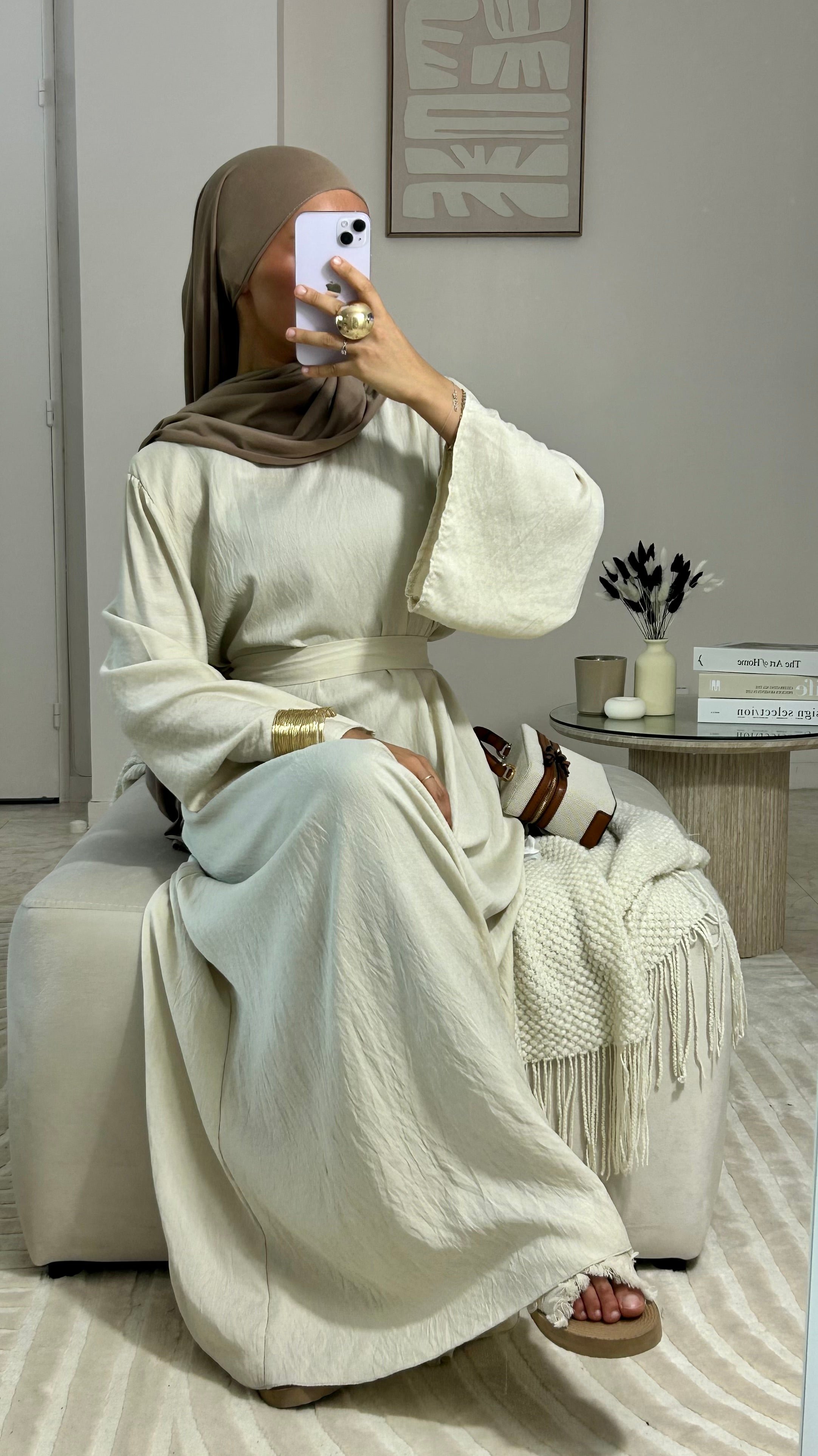 ABAYA NEYLA BEIGE
