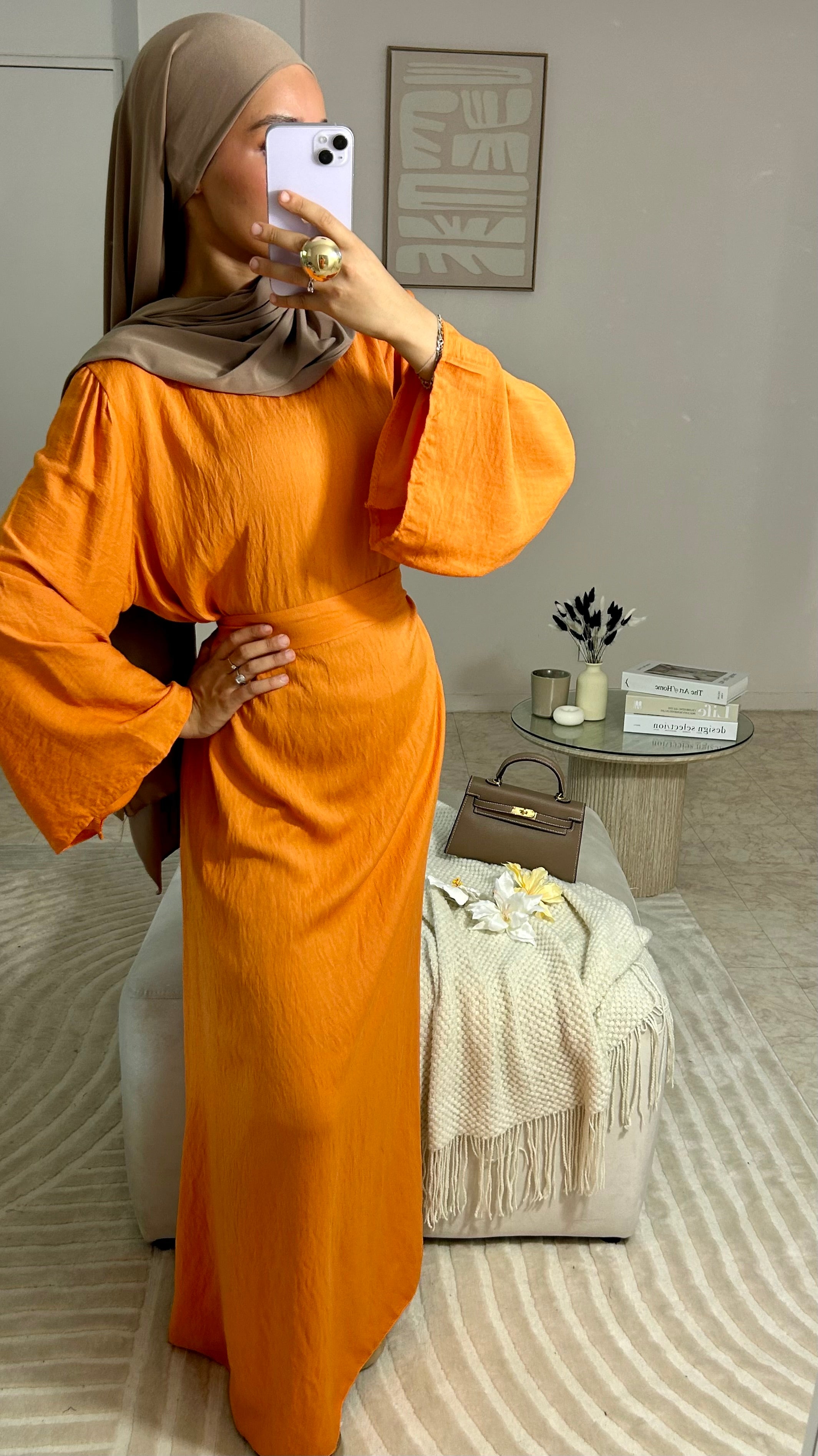 ABAYA NEYLA ORANGE