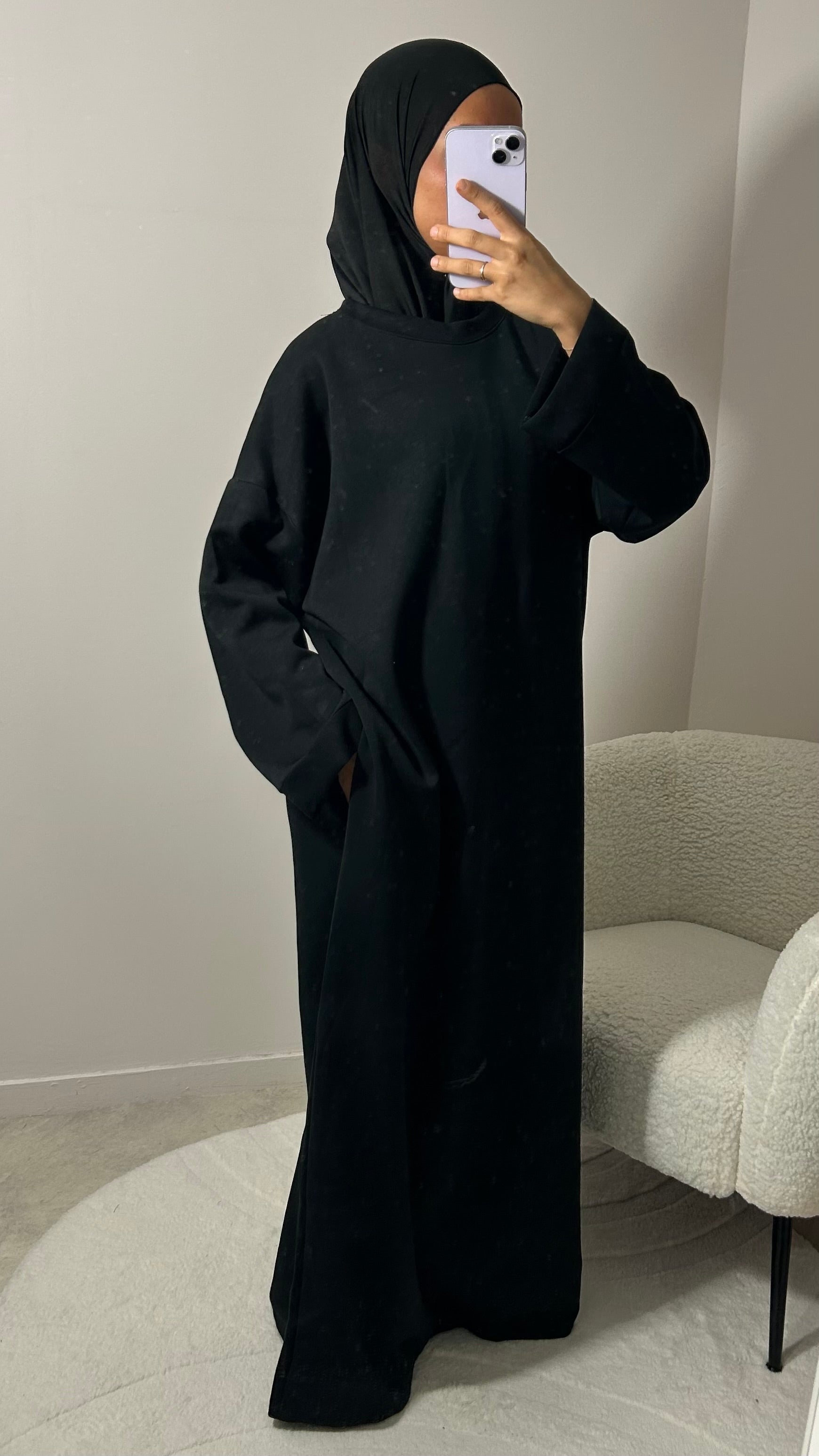 ROBE PULL NOIR