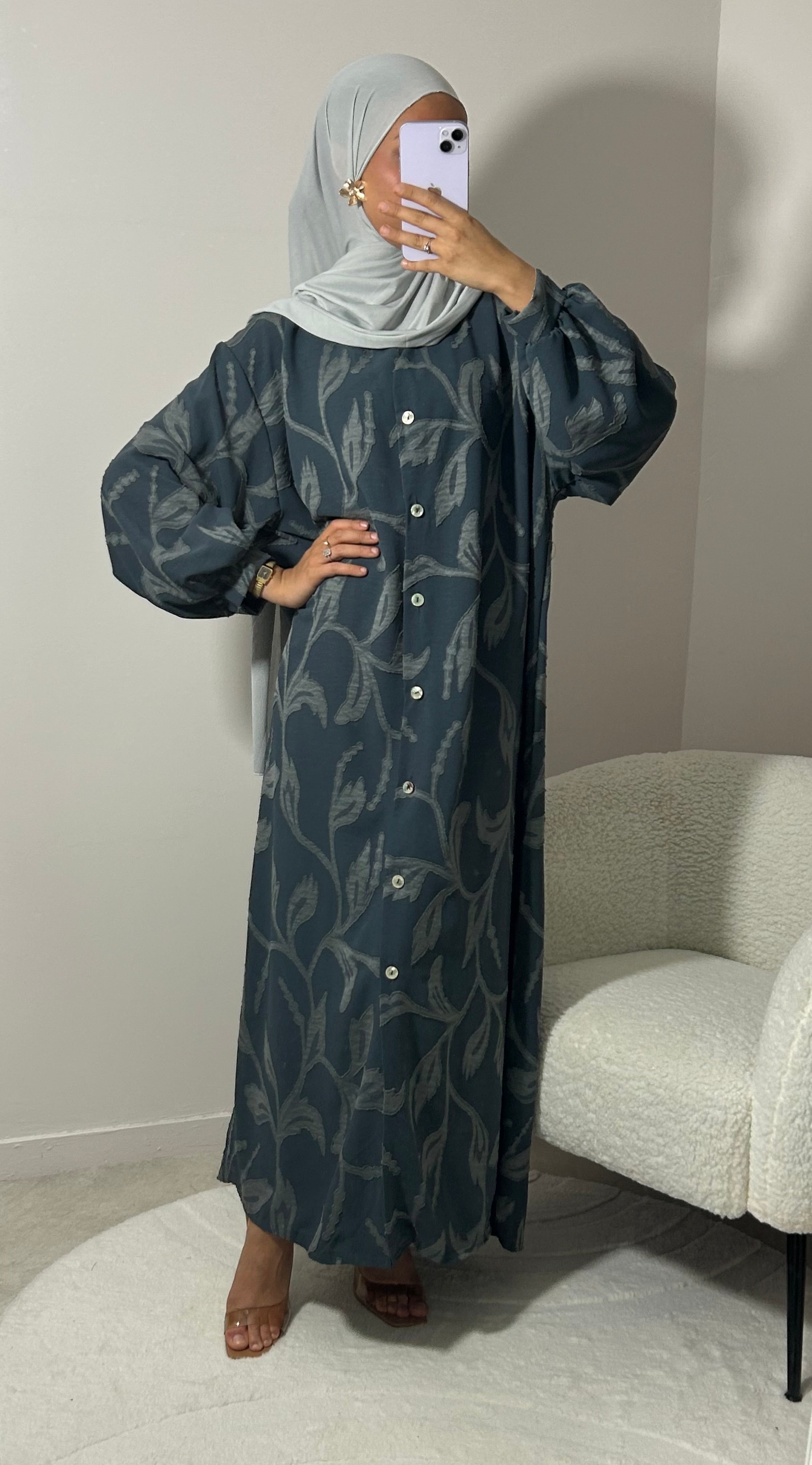 ROBE FAIZA BLEU