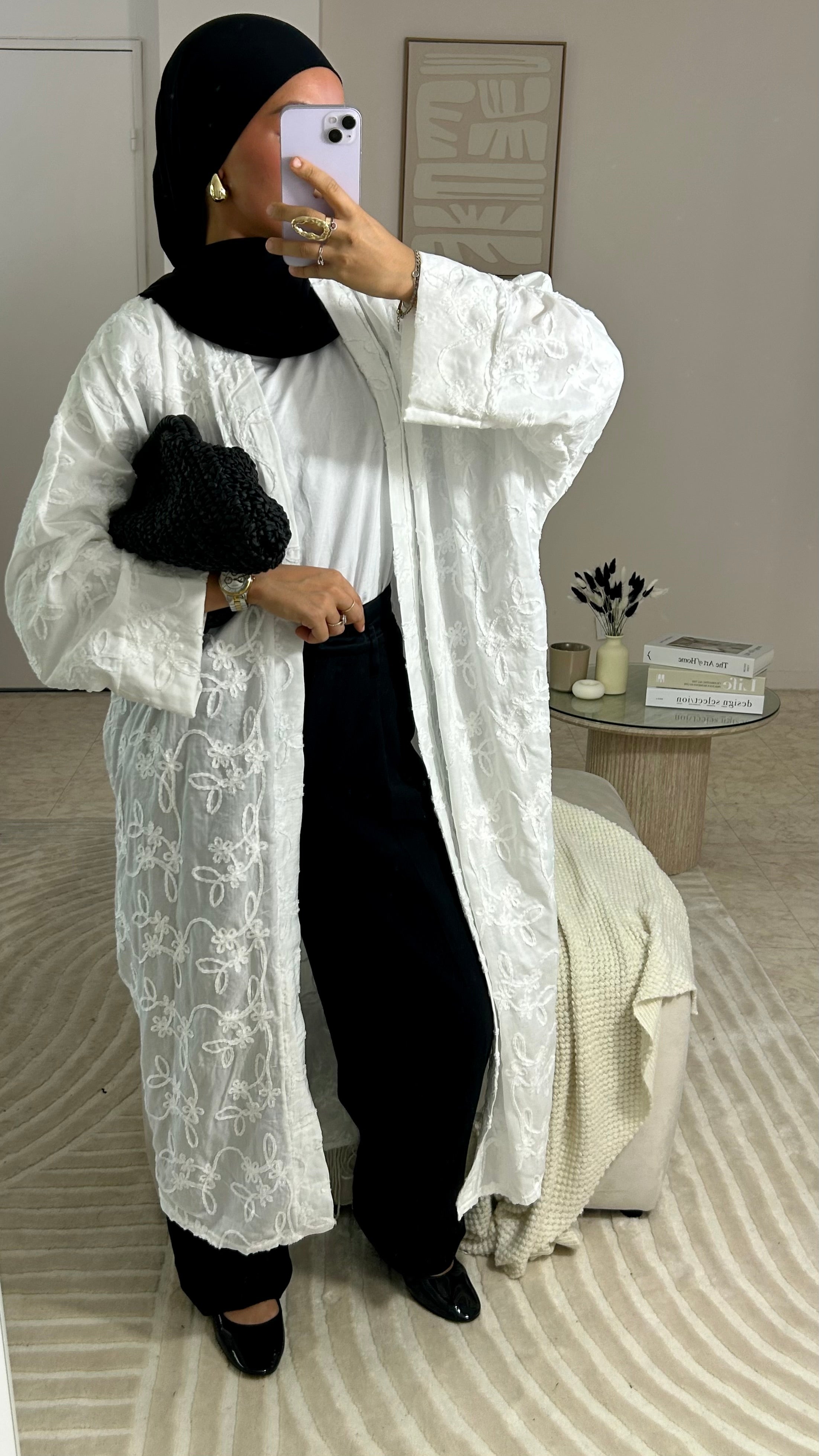 KIMONO NOOR BLANC
