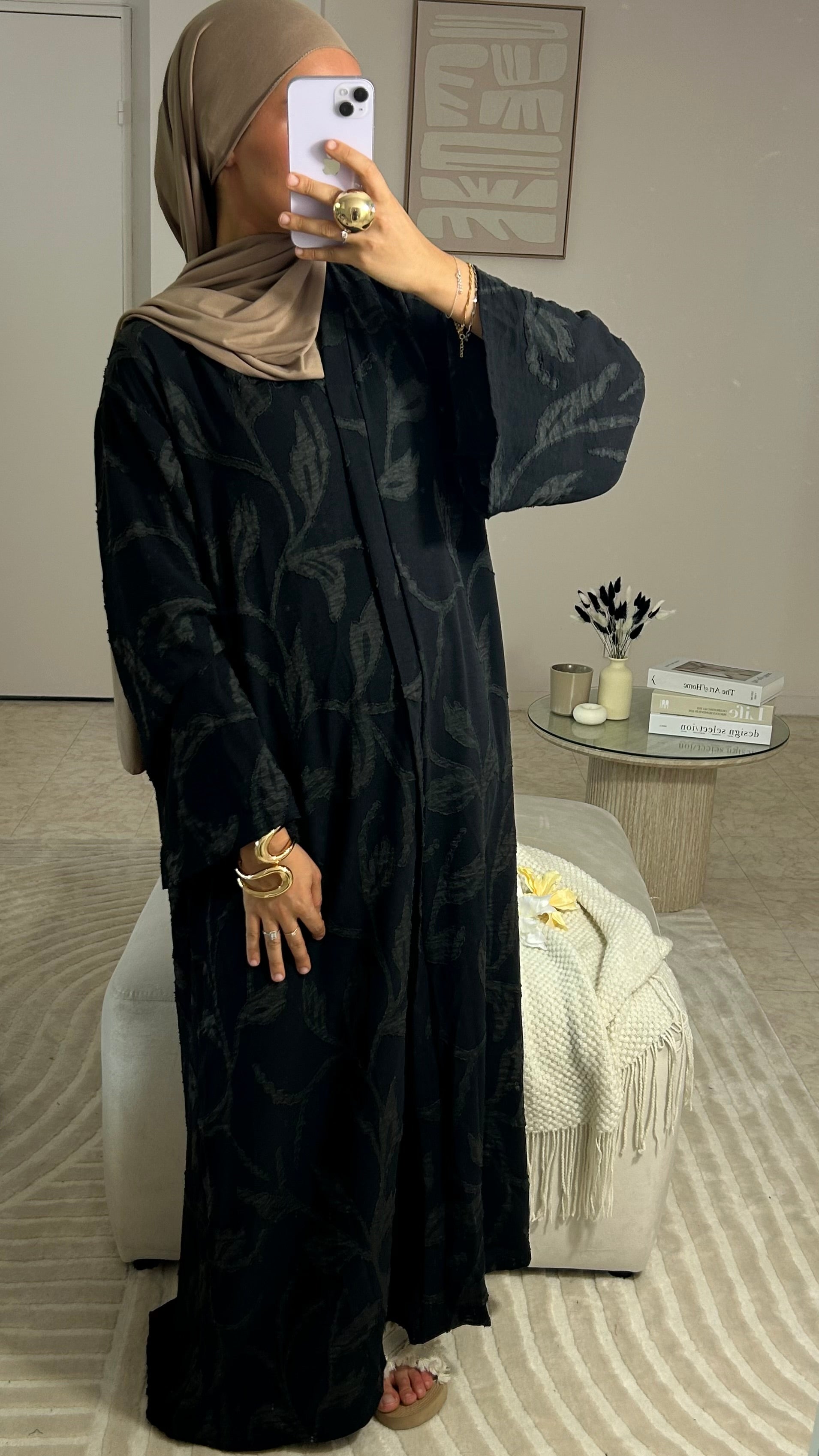 ROBE FAIZA BLACK