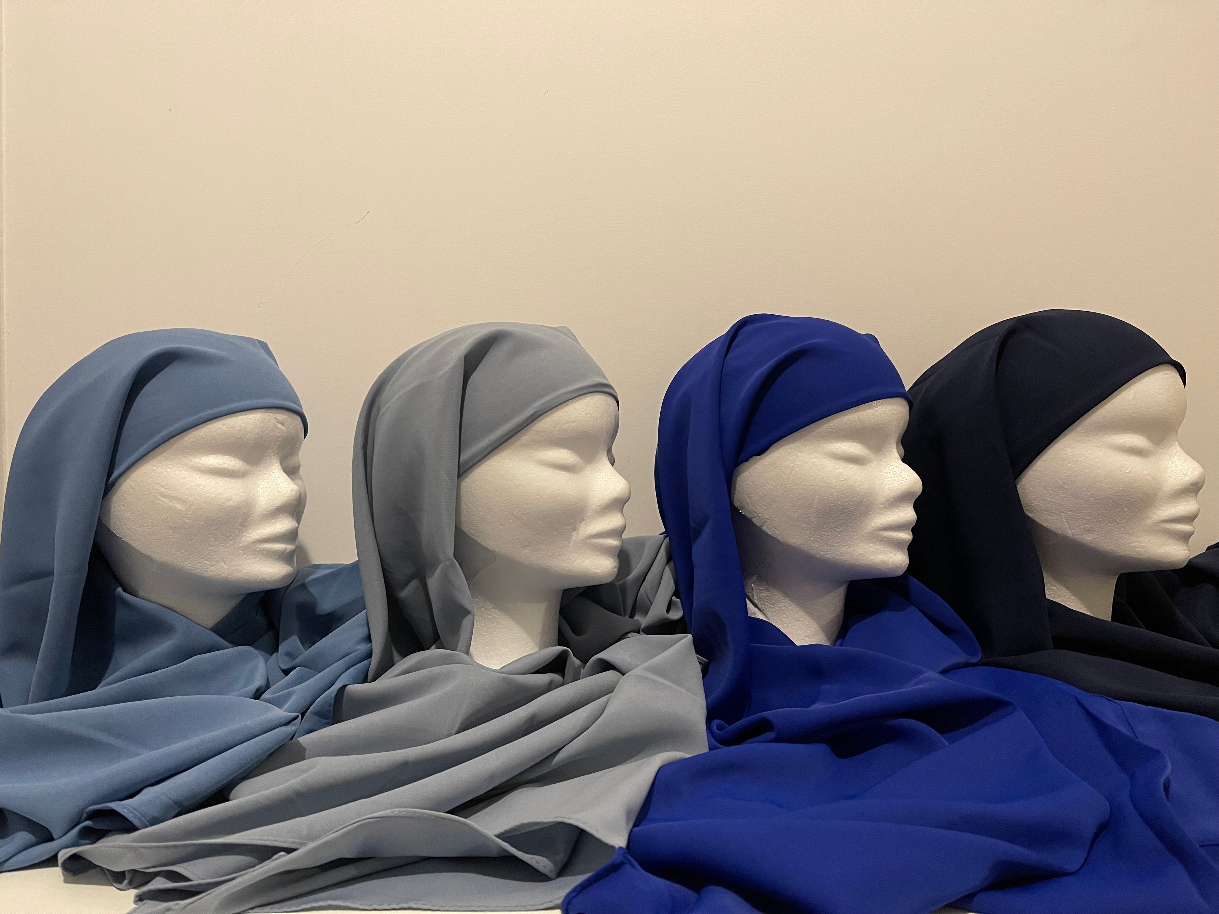 Hijab Soie de médine à enfiler