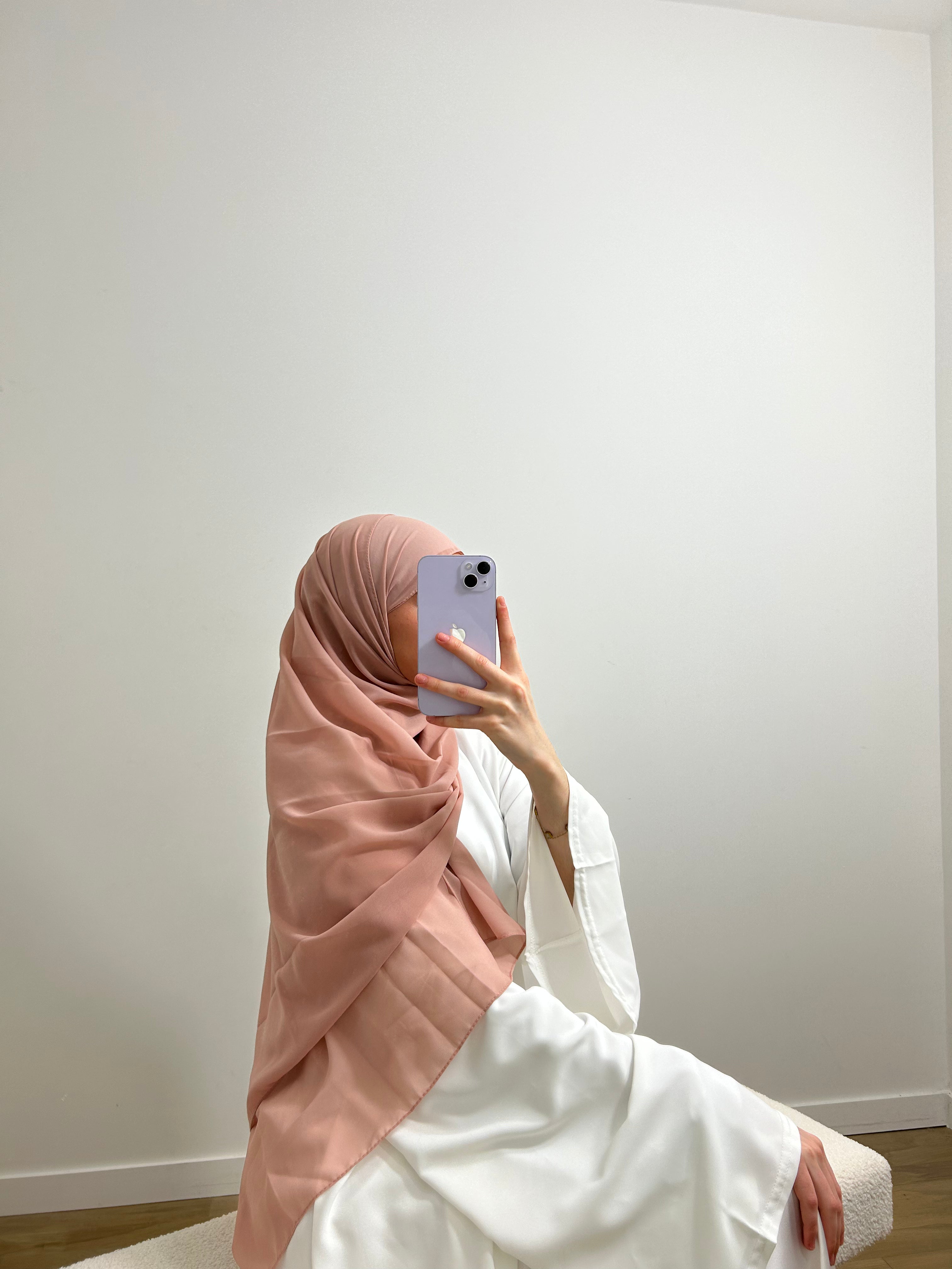 Hijab en Mousseline