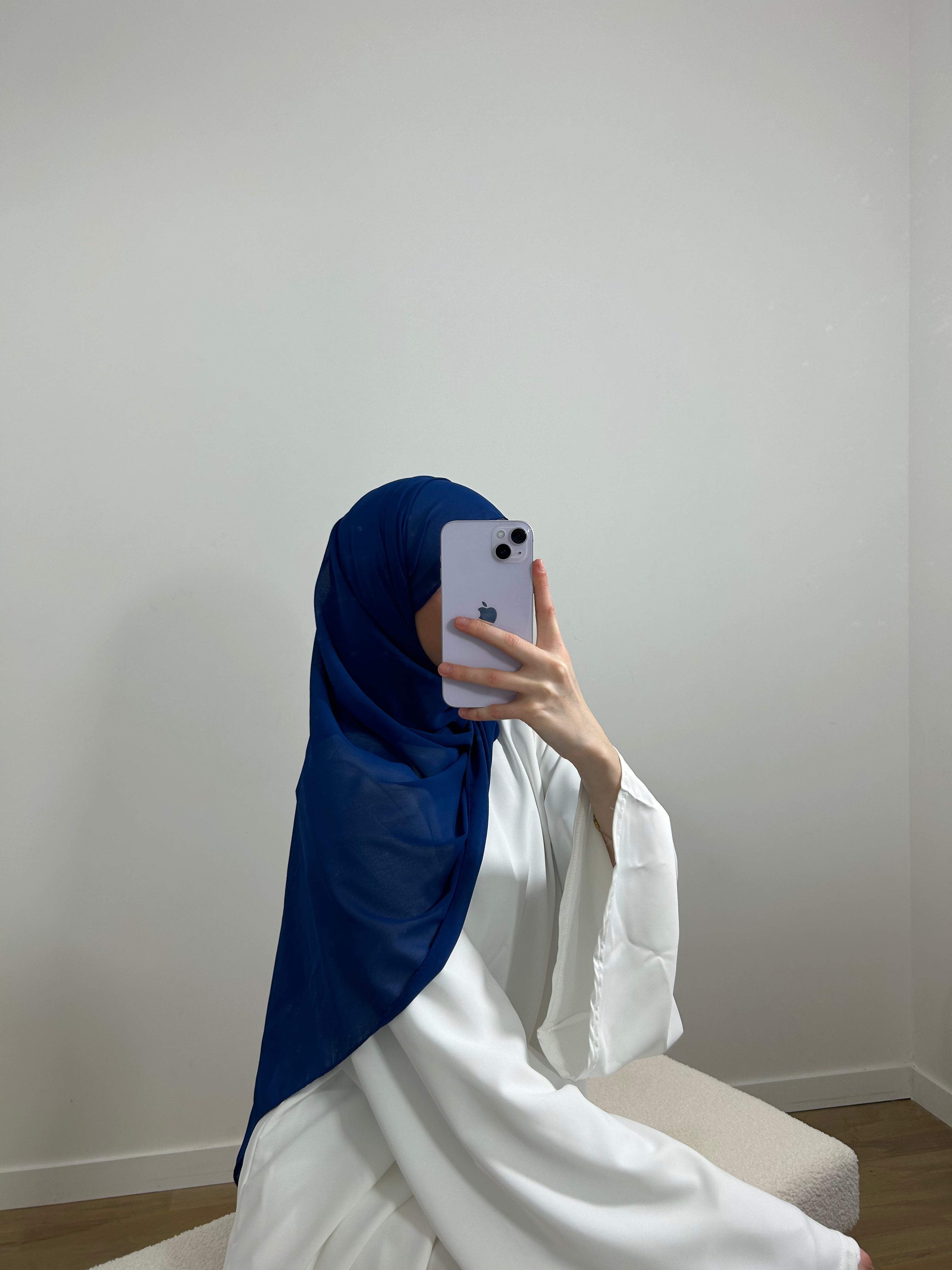 Hijab en Mousseline