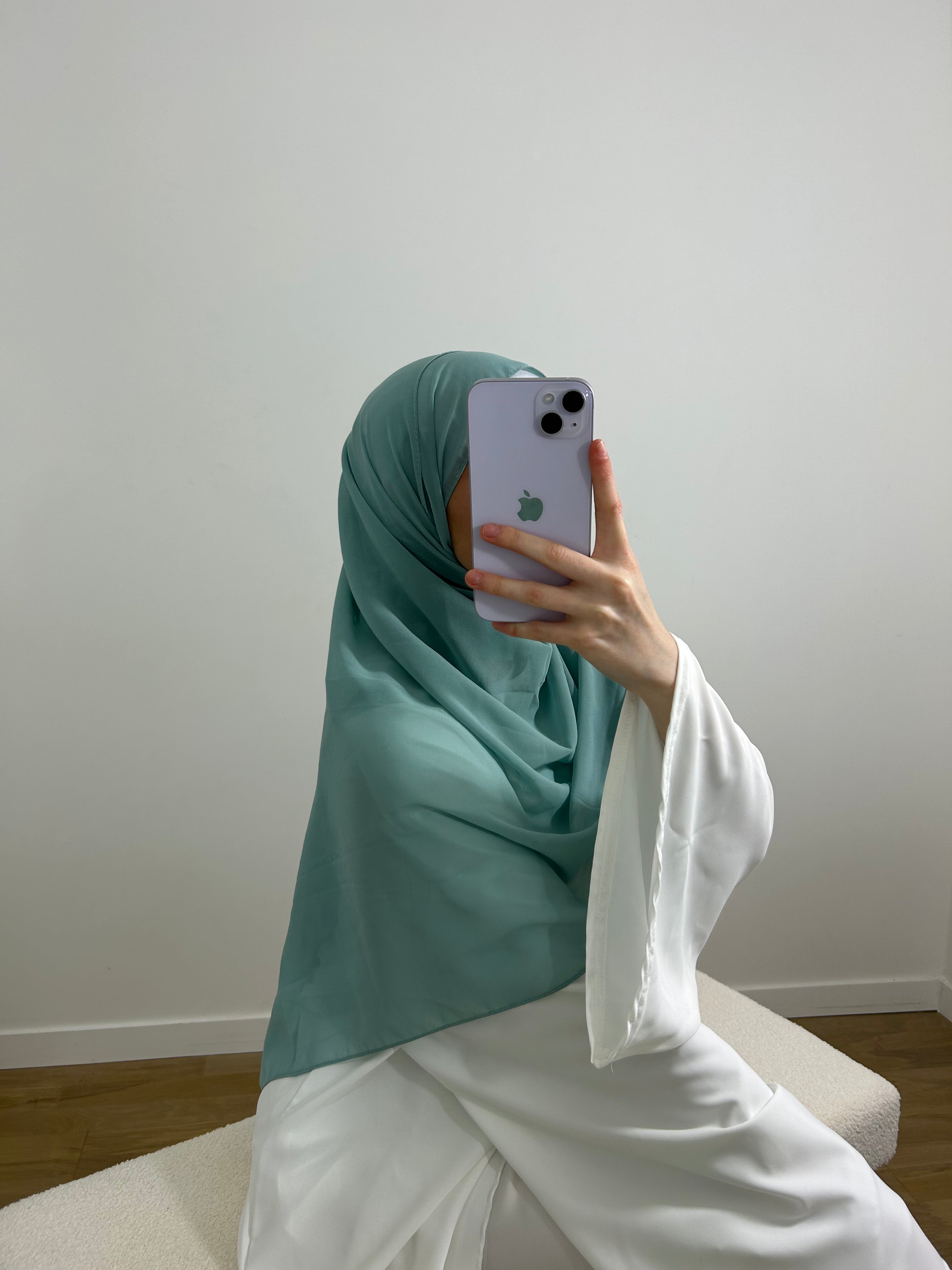 Hijab en Mousseline