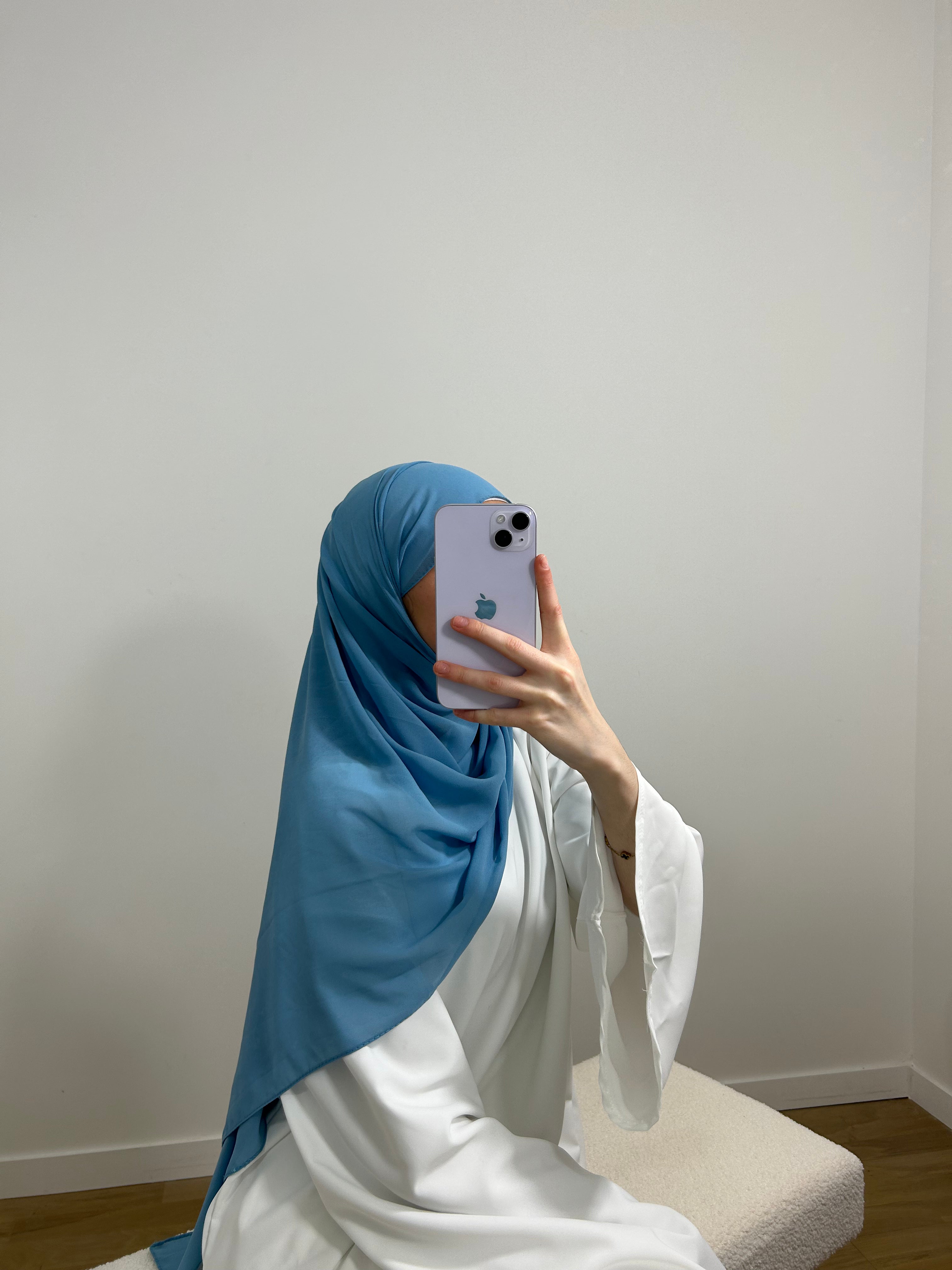 Hijab en Mousseline