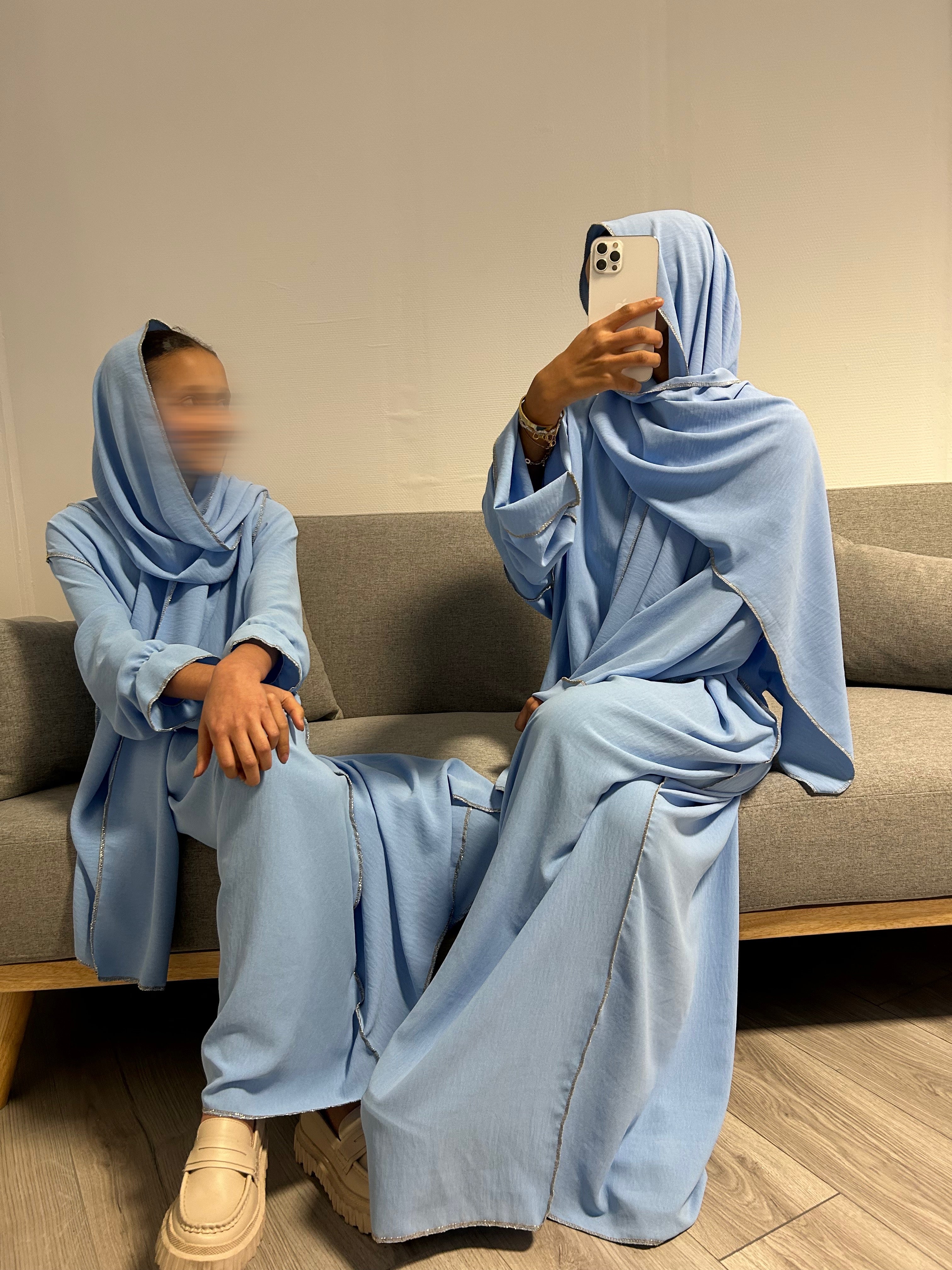 Abaya Voile Intégré